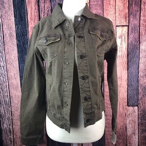 Cant And Jack Jacket Jean Cargo Cotton Blend NWT